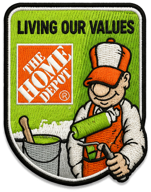 Living Our Values patch · Taking Care of People